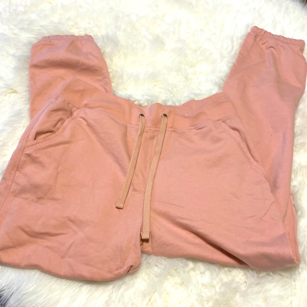 Pink sweatpants